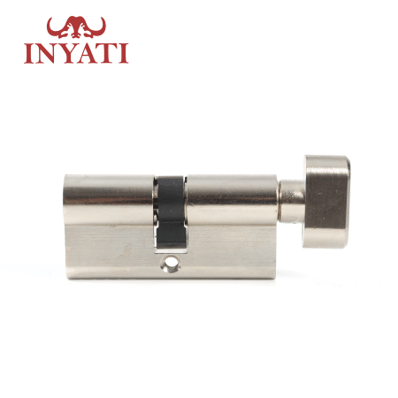 Cylinder Euro 65mm Nickel Plated Thumb Turn Inyati Kb-v5d - Image 2